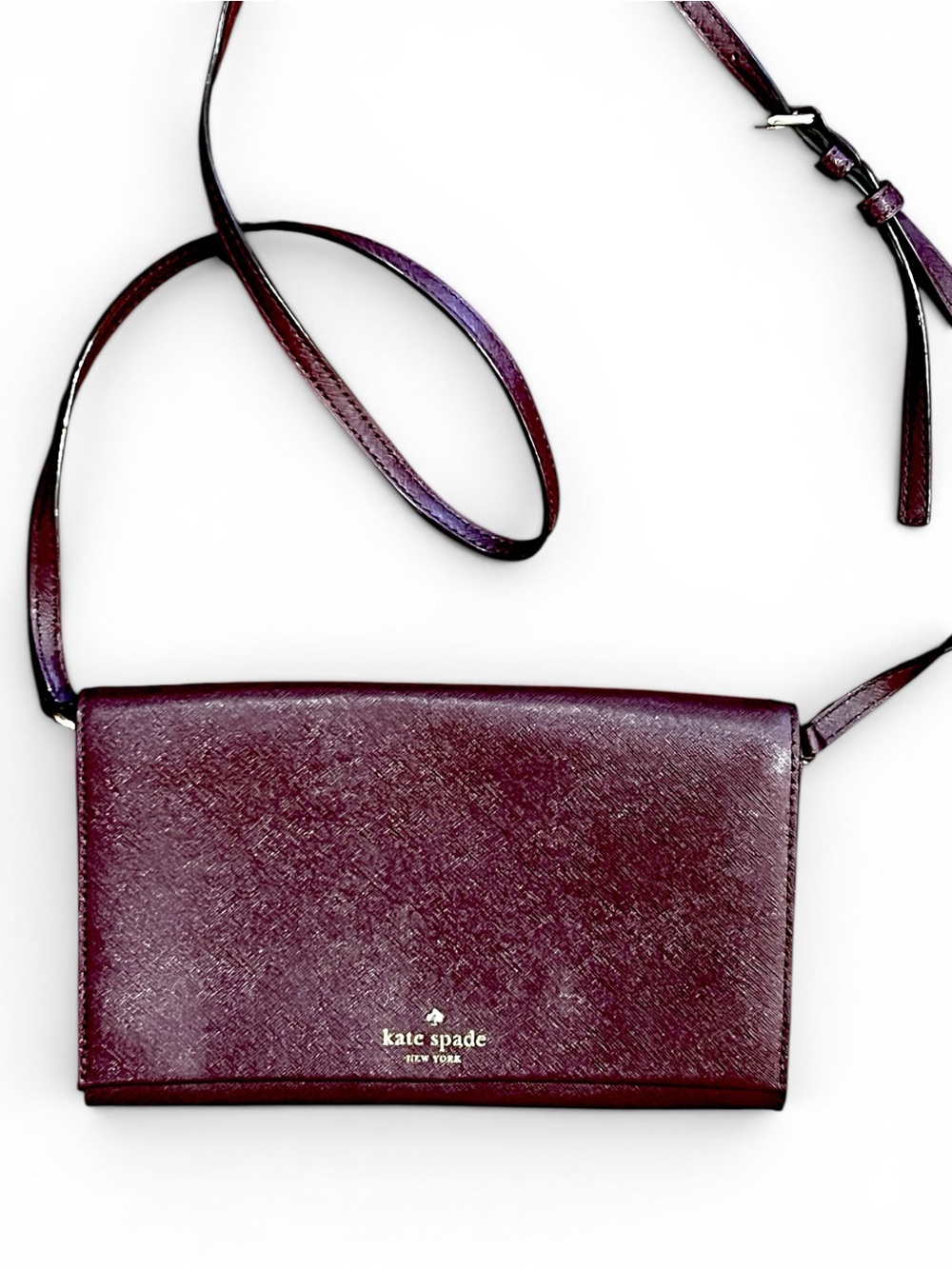 Kate Spade Cedar Street Cali Crossbody Clutch Handbag with COA